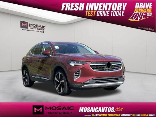 Cinnabar Metallic 2021 Buick Envision AWD Essence