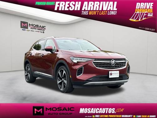 Cinnabar Metallic 2021 Buick Envision AWD Essence