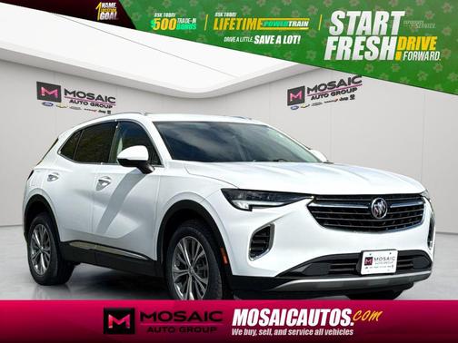 Summit White 2022 Buick Envision FWD Preferred