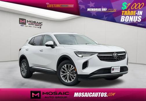 Summit White 2022 Buick Envision FWD Preferred