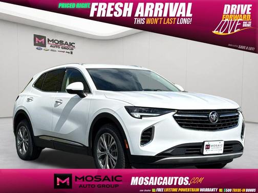 Summit White 2022 Buick Envision FWD Preferred