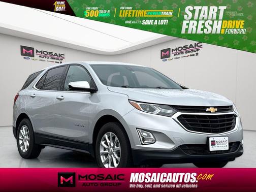 Silver Ice Metallic 2020 Chevrolet Equinox 1LT
