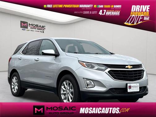 Silver Ice Metallic 2020 Chevrolet Equinox 1LT