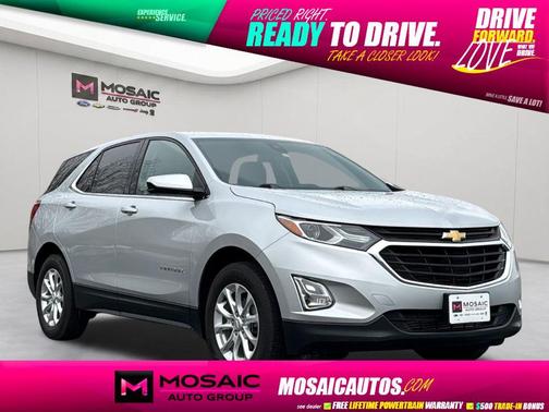 Silver Ice Metallic 2020 Chevrolet Equinox 1LT