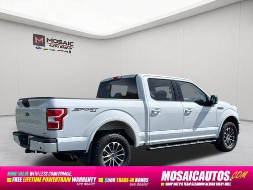 Oxford White 2020 Ford F-150 XLT