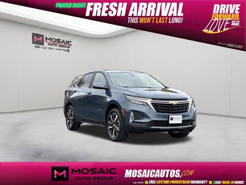 Lakeshore Blue Metallic 2024 Chevrolet Equinox 1LT