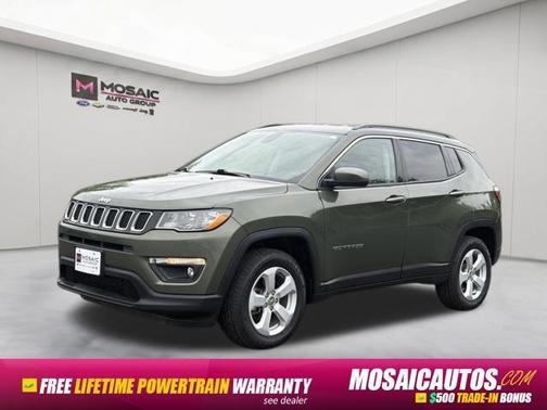 Olive Green Pearlcoat 2020 Jeep Compass Latitude