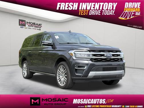 Gray Metallic 2024 Ford Expedition Max Limited