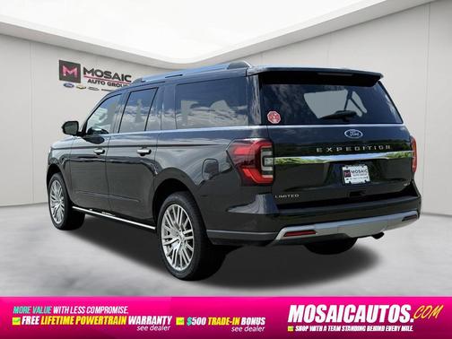 Gray Metallic 2024 Ford Expedition Max Limited