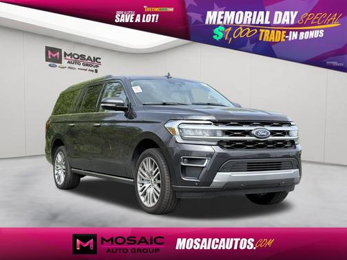 Gray Metallic 2024 Ford Expedition Max Limited