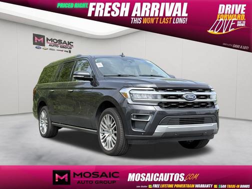 Gray Metallic 2024 Ford Expedition Max Limited