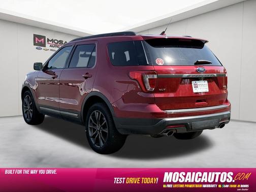 Ruby Red Metallic 2018 Ford Explorer XLT