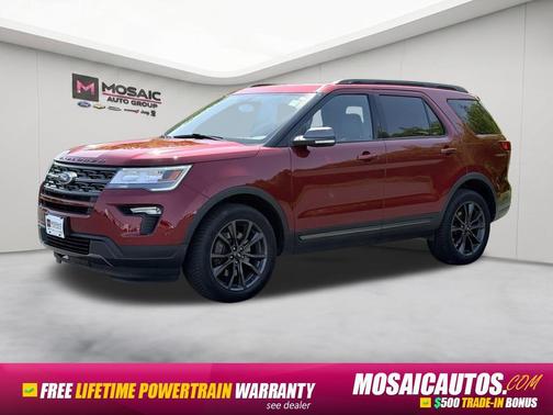Ruby Red Metallic 2018 Ford Explorer XLT