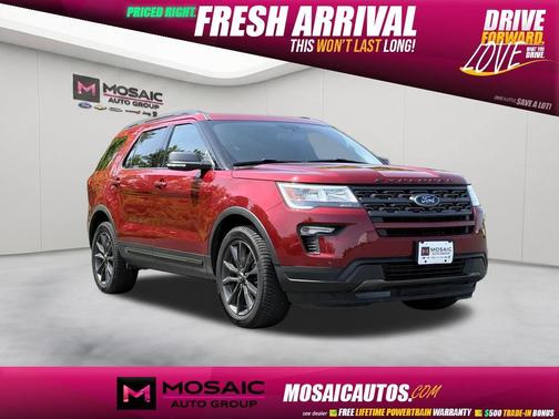 Ruby Red Metallic 2018 Ford Explorer XLT