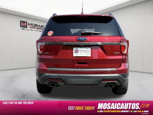 Ruby Red Metallic 2018 Ford Explorer XLT
