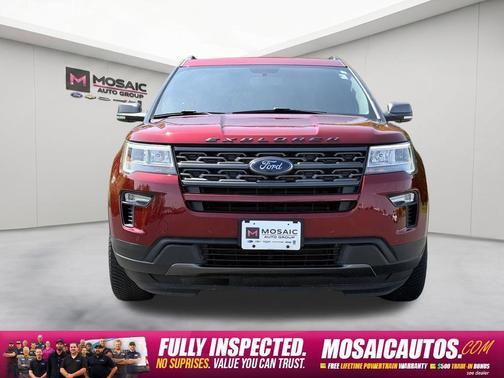 Ruby Red Metallic 2018 Ford Explorer XLT