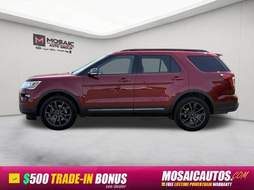 Ruby Red Metallic 2018 Ford Explorer XLT