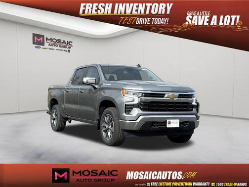 Sterling Gray Metallic 2026 Chevrolet Silverado 1500 LT