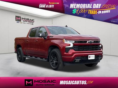 Radiant Red 2025 Chevrolet Silverado 1500 RST