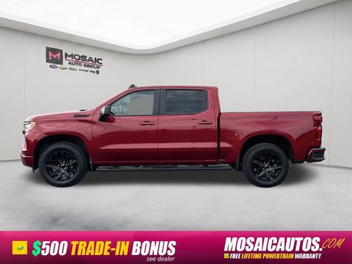 Radiant Red 2025 Chevrolet Silverado 1500 RST