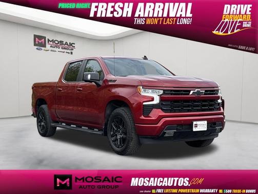 Radiant Red 2025 Chevrolet Silverado 1500 RST