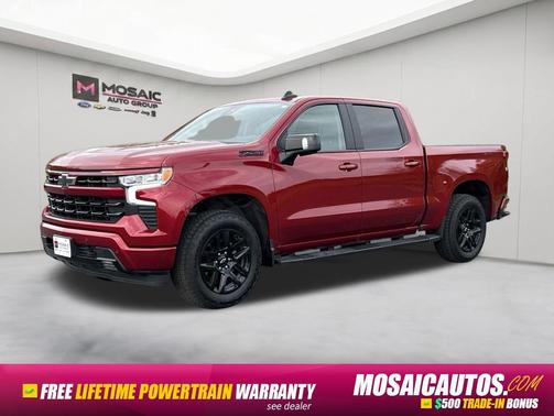 Radiant Red 2025 Chevrolet Silverado 1500 RST