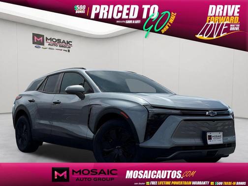 Sterling Gray Metallic 2025 Chevrolet Blazer EV AWD LT
