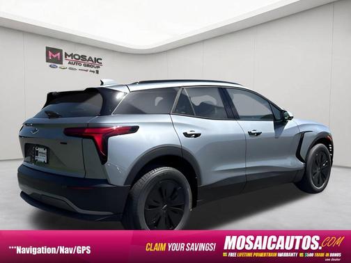 Sterling Gray Metallic 2025 Chevrolet Blazer EV AWD LT