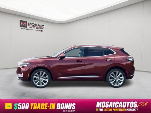 Cinnabar Metallic 2023 Buick Envision Avenir AWD