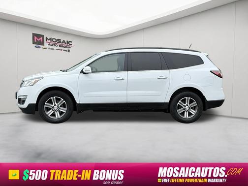 Summit White 2017 Chevrolet Traverse 2LT