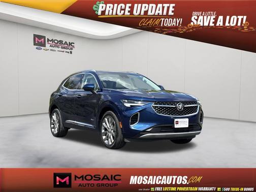 Sapphire Metallic 2022 Buick Envision AWD Avenir