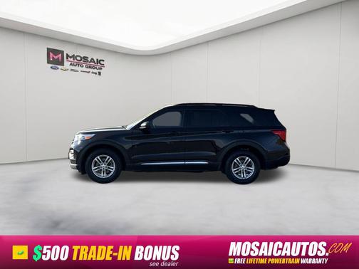 Agate Black Metallic 2024 Ford Explorer XLT