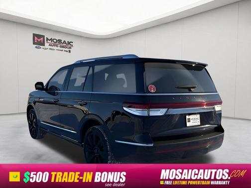 Infinite Black Metallic Clearcoat 2024 Lincoln Navigator Reserve