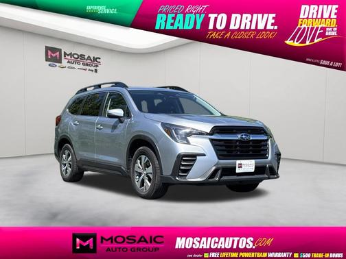 Ice Silver Metallic 2023 Subaru Ascent Premium 8-Passenger