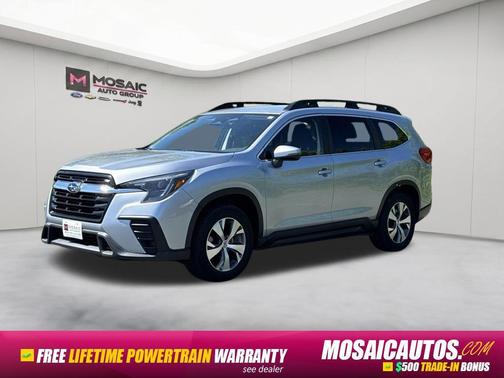 Ice Silver Metallic 2023 Subaru Ascent Premium 8-Passenger