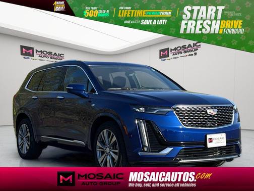 Opulent Blue Metallic 2024 Cadillac XT6 Premium Luxury AWD