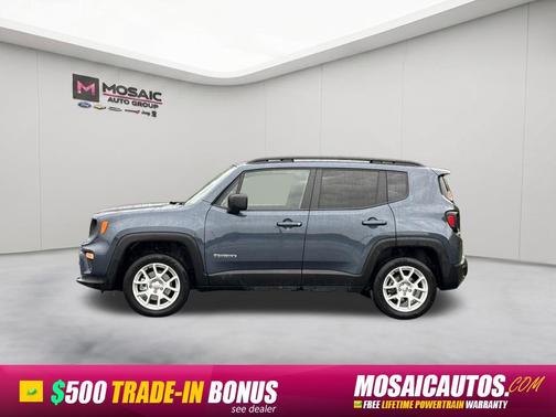Slate Blue Pearlcoat 2023 Jeep Renegade Latitude