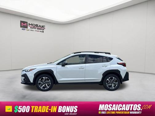 Crystal White Pearl 2024 Subaru Crosstrek Premium