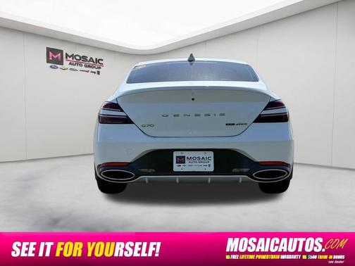 Uyuni White 2022 Genesis G70 3.3T AWD