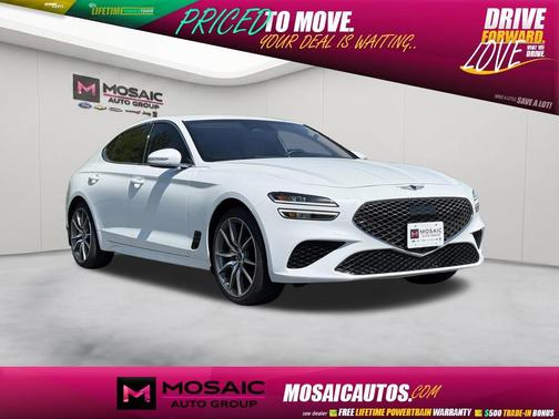Uyuni White 2022 Genesis G70 3.3T AWD