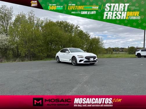 Uyuni White 2022 Genesis G70 3.3T AWD