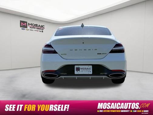Uyuni White 2022 Genesis G70 3.3T AWD
