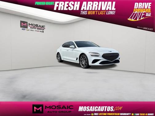 Uyuni White 2022 Genesis G70 3.3T AWD