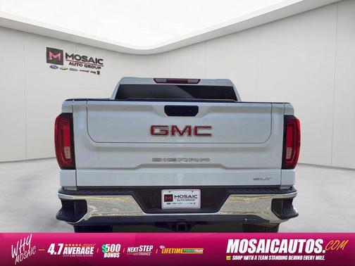Summit White 2025 GMC Sierra 1500 SLT