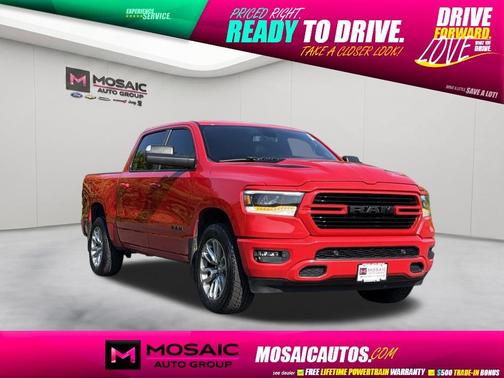 Flame Red Clearcoat 2019 RAM 1500 Rebel