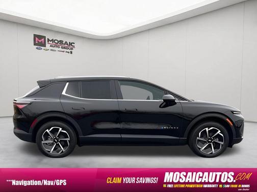 Black 2026 Chevrolet Equinox EV LT