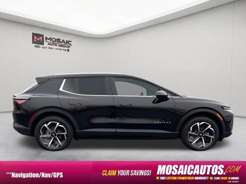 Black 2026 Chevrolet Equinox EV LT