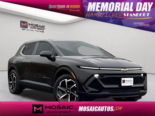 Black 2026 Chevrolet Equinox EV LT