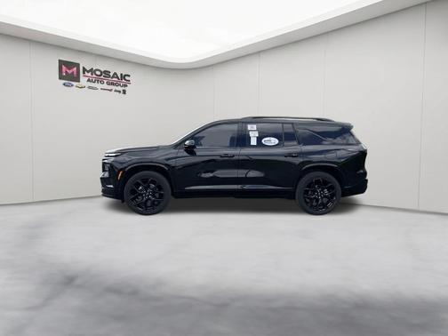 Mosaic Black Metallic 2025 Chevrolet Traverse RS