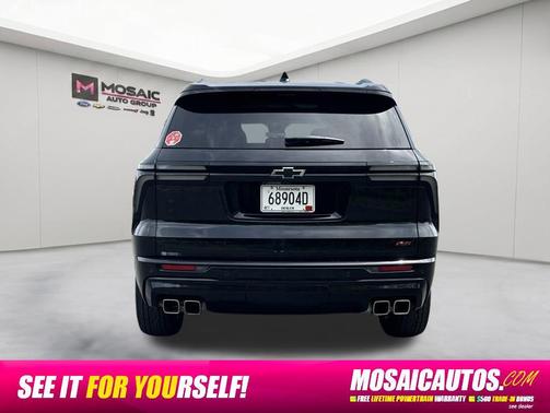 Mosaic Black Metallic 2025 Chevrolet Traverse RS